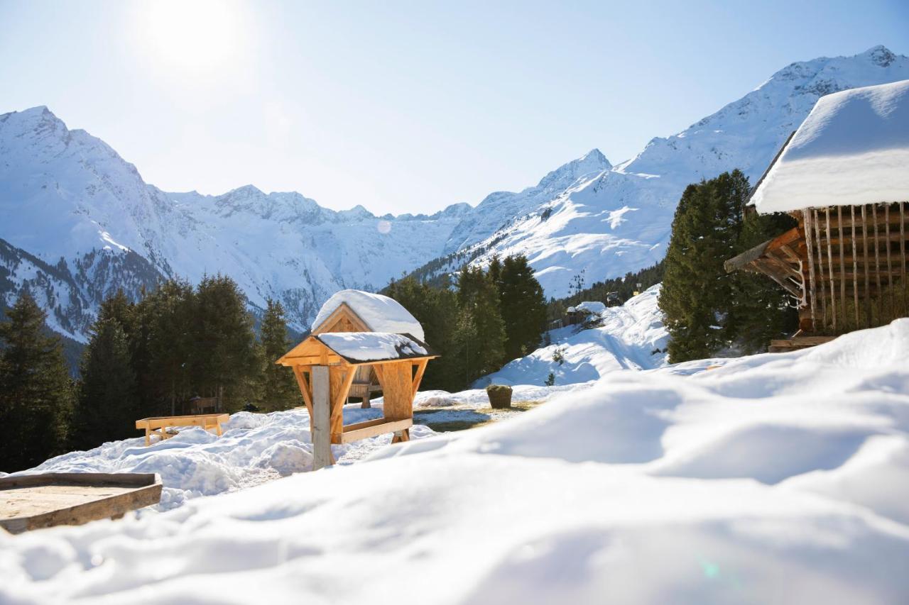 Alpengasthof Praxmar Sankt Sigmund im Sellrain Exterior foto